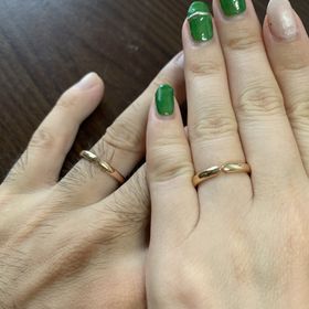 【NIESSING(ニーシング)の口コミ】 指輪のデザインはこのペアを繋げると知恵の輪になるデザインでとても可愛…