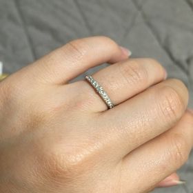 【エクセルコダイヤモンド(EXELCO DIAMOND)の口コミ】 上品な輝きがイメージ通りで、一目惚れしました。輝きが本当にステキです…