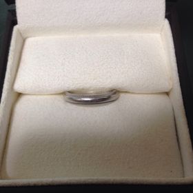 【ティファニー(Tiffany & Co.)の口コミ】 主人がティファニーのミルグレインがいいと当初から言っていて、私自身も…