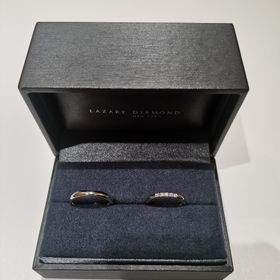 【ラザール ダイヤモンド(LAZARE DIAMOND)の口コミ】 【指輪のデザイン】
　何よりもデザインが気に入りました！　シンプルな
…