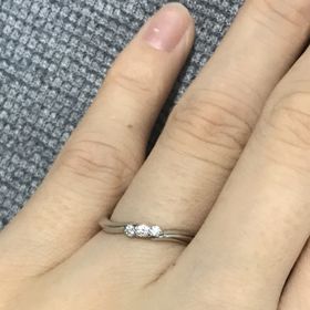 【エクセルコダイヤモンド(EXELCO DIAMOND)の口コミ】 とにかくダイヤモンドの輝きです！4月生まれでダイヤモンドには思い入れが…