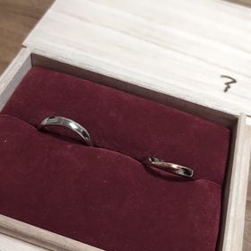 【ichi(イチ)の口コミ】 オーダーメイドでつくりました。ホワイトゴールド基調でペア感を出しまし…