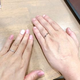 【銀座ダイヤモンドシライシの口コミ】 価格とデザインと銀座シライシという安心感。あとは販売員さんがすごく親…