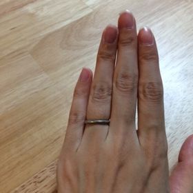 【ティファニー(Tiffany & Co.)の口コミ】 婚約指輪とあわせてつけることを考えていたので、婚約指輪のエタニティリ…
