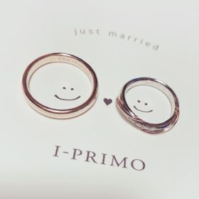 【アイプリモ(I-PRIMO)の口コミ】 試着してピンときました。
コンビのリングの中でも指輪の内側が
K18のもの…