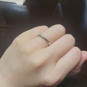 【TRECENTI(トレセンテ)の口コミ】 品質に対して低価格！ダイヤモンドの輝きも良く、キラキラして見える！！…