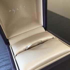 【agete(アガット)の口コミ】 ペアで同じデザインのものでること。毎日身につけるものでので石がついて…