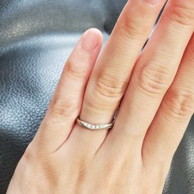 【GALA JEWELRY(ガラジュエリー)の口コミ】 プラチナ950であったことが一番の魅力でした。私達は常に身に付けておきた…