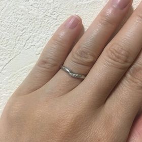 【GALA JEWELRY(ガラジュエリー)の口コミ】 初めはシンプルでデザインなしのプラチナの指輪を購入しようと思っていま…