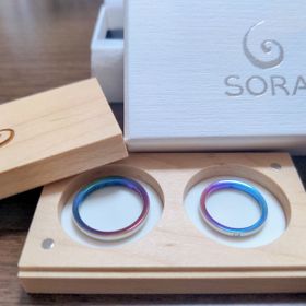 【SORA(ソラ)の口コミ】 ネットの写真でグラデーションに惹かれ、最初から指輪のブランドはSORAに…