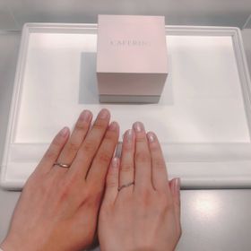 【CAFERING(カフェリング)の口コミ】 上品なデザインの中にしなやかさ可愛らしさも両方持ち合わせるような雰囲…