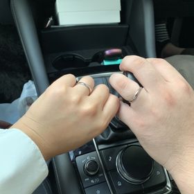 【銀座ダイヤモンドシライシの口コミ】 デザインがとても素敵で、一目惚れしました！
指輪をお勧めしてくれた店員…