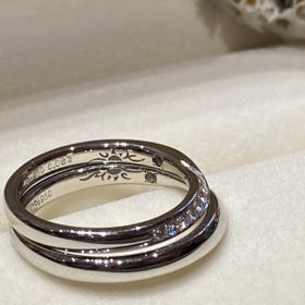 【ケイウノ ブライダル(K.UNO BRIDAL)の口コミ】 「結び目が解けないように」とリボン型を選び、
デザイナーさんと相談しな…