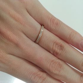 【ENUOVE(イノーヴェ)の口コミ】 私たち夫婦は見た目が若く見られるため、カジュアルに身に付けられる指輪…