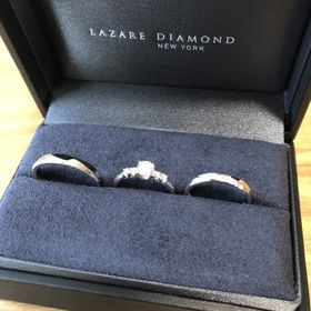 【ラザール ダイヤモンド(LAZARE DIAMOND)の口コミ】 エタニティもいいなと最初考えていたのですが、冠婚葬祭や地味にしたい時…