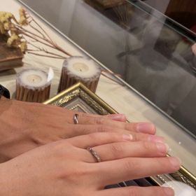 【atelier CraM(アトリエ クラム)の口コミ】 気にいるデザインをなかなか見つけられませんでしたがフルオーダーで作れ…