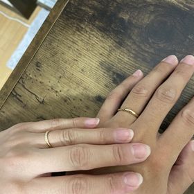 【COEUR D'OR(クゥドール)の口コミ】 私たちは指輪は常に付けているものなので、付け心地重視で探していました…