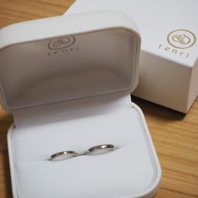 【renri(レンリ)の口コミ】 デザインは事前に写真をいくつか見ながらなんとなくで決めていきました。…