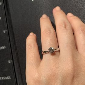 【TASAKI(タサキ)の口コミ】 とにかく綺麗なダイヤモンドでした！！！沢山見た中でタサキが1番キラッキ…