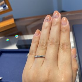 【エクセルコダイヤモンド(EXELCO DIAMOND)の口コミ】 こちらはエクセルコダイヤモンドのリングになります。銀座ダイヤモンドシ…