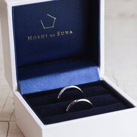 【HOSHI no SUNA 星の砂(ほしのすな)】の口コミ 指輪のデザインが決め手でした。少しねじってあるデザインとダイヤのキラキ...