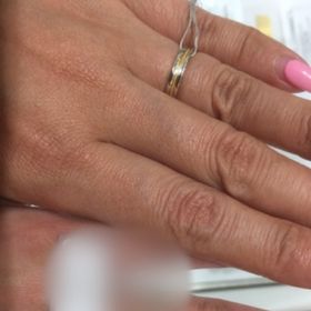 【festaria bijou SOPHIA(フェスタリア ビジュソフィア)の口コミ】 純プラチナと純金のコンビネーションが綺麗でシンプルさの中に華やかさも…