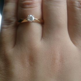 【ブシュロン(BOUCHERON)の口コミ】 ファセットのカットに一目惚れしました。結婚指輪も同じファセットにした…