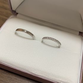 【ジュエリーツツミ(JEWELRY TSUTSUMI)の口コミ】 素材は、プラチナが良かったので、まずプラチナの商品の中から選びました…