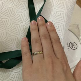 【renri(レンリ)の口コミ】 サイトの写真で指輪の槌目模様が水滴みたいにきらめいているのをみて絶対…