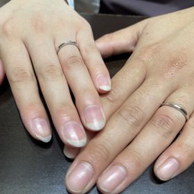 【TRECENTI(トレセンテ)の口コミ】 もともと持っていたエンゲージリングとの相性も良くて、キレイに付けられ…