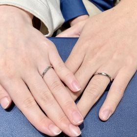 【銀座ダイヤモンドシライシの口コミ】 キラキラの反射がとても素敵で、しかも真ん中にぎゅっと集まっていること…