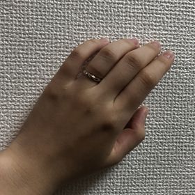 【アイプリモ(I-PRIMO)の口コミ】 プラチナとピンクゴールドの重なったデザインが、着けた時に肌なじみがよ…