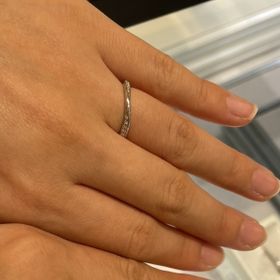 【アイプリモ(I-PRIMO)の口コミ】 指輪はウェーブタイプでまっすぐのストレートタイプではなく波状で太さも…