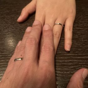 【アイプリモ(I-PRIMO)の口コミ】 結婚指輪は基本的に着け続けていたいと思ったので、シンプルでありながら…