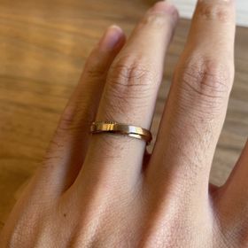 【出雲結(いずもゆい)の口コミ】 １番の決め手は指輪のデザイン性と肌馴染みが良かったピンクゴールドの色…