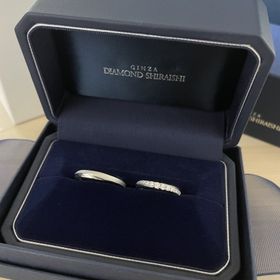 【銀座ダイヤモンドシライシの口コミ】 ハイブランドなどの指輪も見に行きましたが、種類の多さやダイアモンドな…