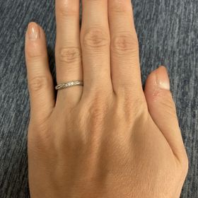 【銀座ダイヤモンドシライシの口コミ】 なによりつけ心地が良かったです。普段指輪をしない男性でもも着けられそ…
