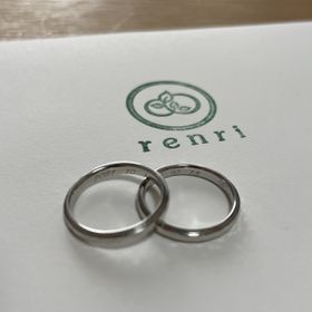 【renri(レンリ)の口コミ】 予算はペアで20〜30万としていました。わたしたちの全ての希望(刻印の字体…