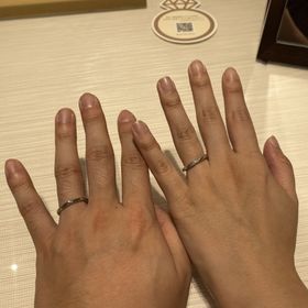 【TRECENTI(トレセンテ)の口コミ】 元々はピンクゴールドのウェーブ型のリングが気になってお店に行ってみま…