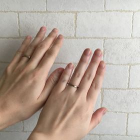 【CRAFY(クラフィ)の口コミ】 自分で書いたイラストが刻印できるところに魅力を感じました。
指輪のカラ…