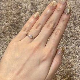 【エクセルコダイヤモンド(EXELCO DIAMOND)の口コミ】 キャンペーンをやっていて、ダイヤの石がお手頃に買えたのが1番の決め手で…