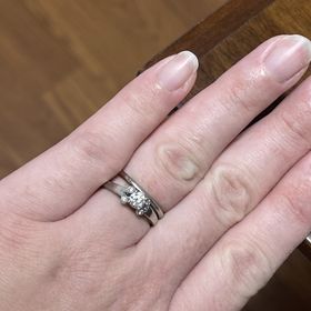 【カルティエ(Cartier)の口コミ】 決めては、何点かお店を見て回ったところ素敵な指輪がなくペアリングでも…