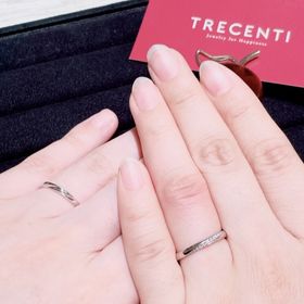 【TRECENTI(トレセンテ)の口コミ】 小さいダイヤモンドから大きめのダイヤモンドまでたくさんついているけど…