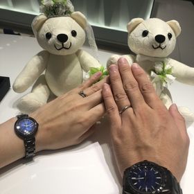 【4℃ BRIDAL(ヨンドシーブライダル)の口コミ】 元々4℃のアクセサリーが好きで、指輪を購入するなら4℃でと決めていました…