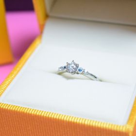 【ケイウノ ブライダル(K.UNO BRIDAL)の口コミ】 母から譲り受けた婚約指輪を使って自分の婚約指輪を作りたいと考えていた…