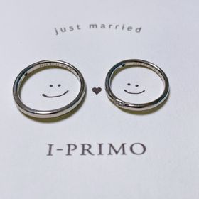 【アイプリモ(I-PRIMO)の口コミ】 指輪のデザイン少しウェーブのある感じで指も細く見えるのもポイントです…