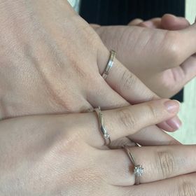 【TRECENTI(トレセンテ)の口コミ】 指輪のデザインはバリエーションが多く、たくさん見せて頂きました。自分…