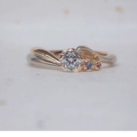 【杢目金屋(もくめがねや)の口コミ】 オーダーメイドということのため、自分たちだけのオリジナルの指輪を作る…