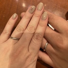 【TRECENTI(トレセンテ)の口コミ】 つけ心地とデザインで決めました。ダイヤは着ける予定はなかったのですが…