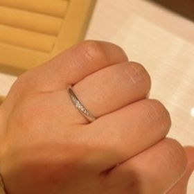 【TRECENTI(トレセンテ)の口コミ】 元々他ブランドで購入する予定でしたが、指輪選びは一度きりなので念のた…